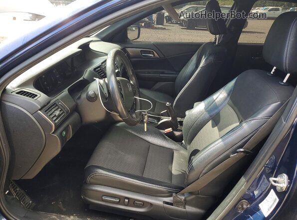 1HGCR2F56GA037240 2016 HONDA ACCORD Blue Вид наклейки з VIN-кодом