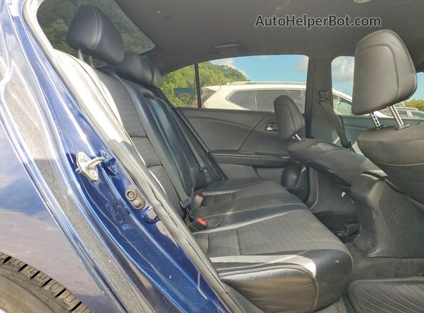 1HGCR2F56GA037240 2016 HONDA ACCORD Blue 