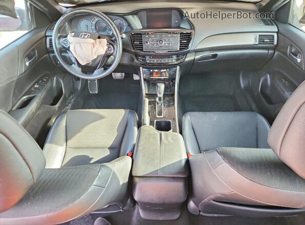 1HGCR2F56GA042745 2016 HONDA ACCORD Maroon წინა პანელის ხედი