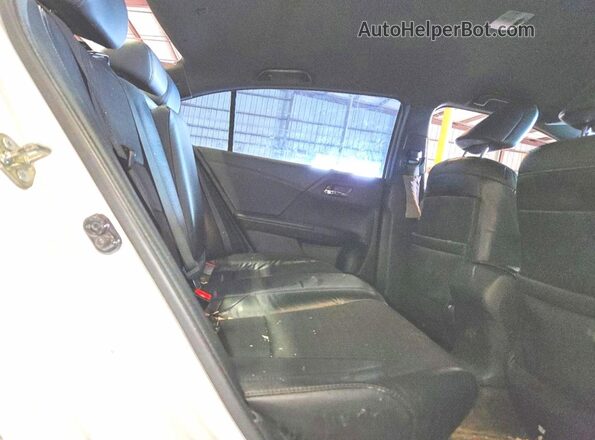 1HGCR2F56GA148886 2016 HONDA ACCORD Белый Вид задних сидений