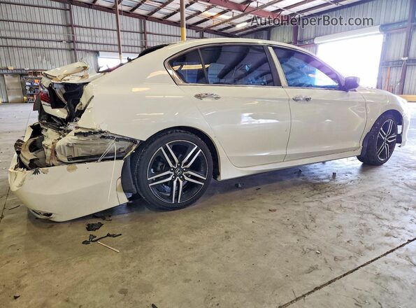 1HGCR2F56GA148886 2016 HONDA ACCORD Белый Задняя правая четверть