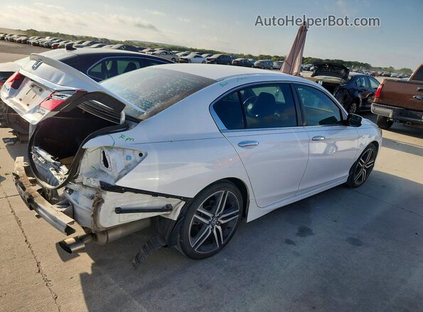 1HGCR2F56GA202087 2016 HONDA ACCORD White უკანა მარჯვენა