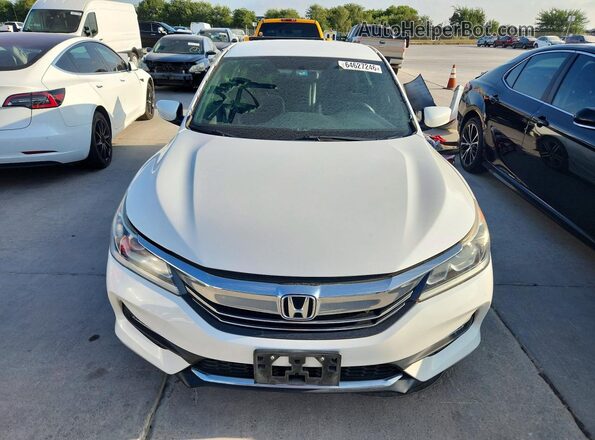 1HGCR2F56GA202087 2016 HONDA ACCORD White წინა ხედი