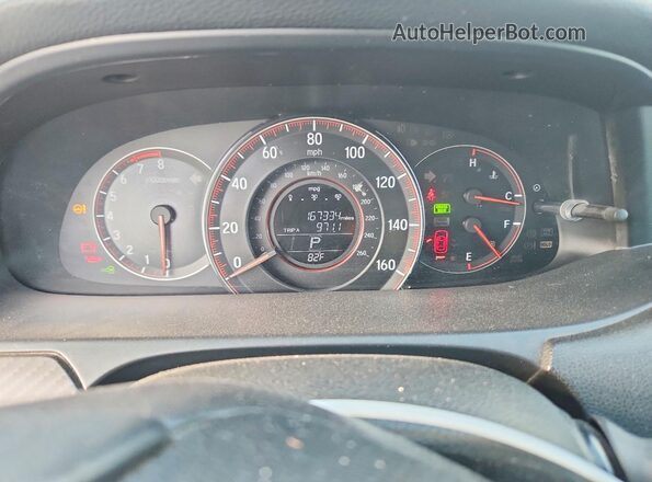 1HGCR2F56GA202087 2016 HONDA ACCORD White ხელსაწყოთა პანელის ხედი