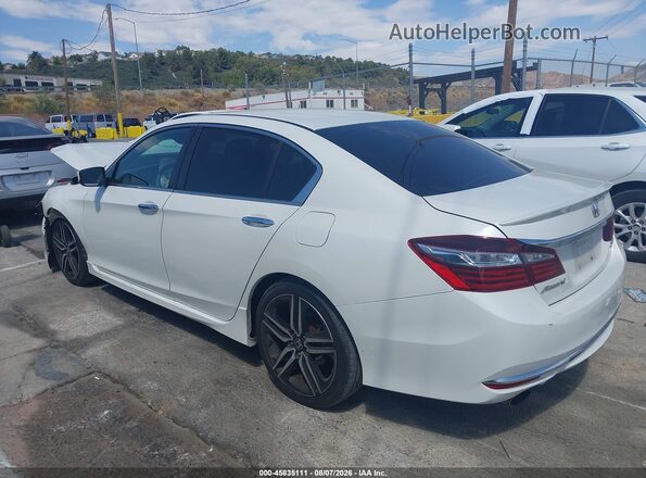 1HGCR2F56HA172316 2017 HONDA ACCORD White Trasero izquierdo