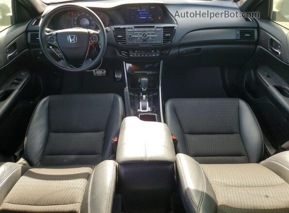 1HGCR2F56HA239058 2017 HONDA ACCORD Black Առջևի վահանակի տեսք