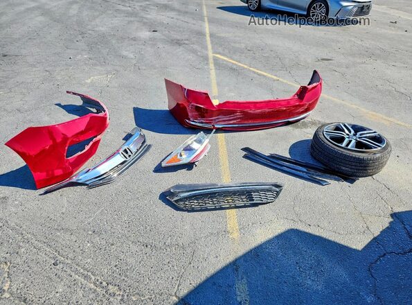 1HGCR2F56HA296991 2017 HONDA ACCORD Красный Вид подкапотного пространства