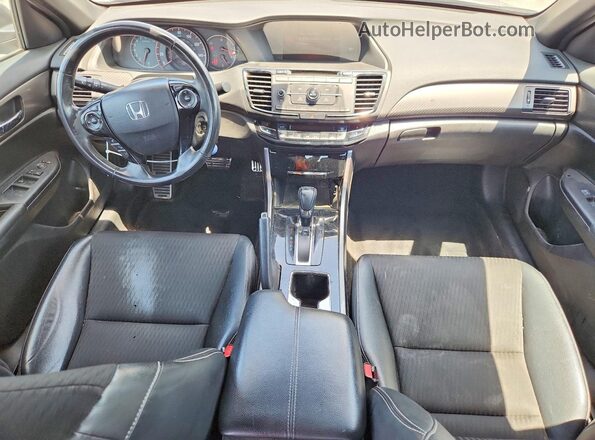 1HGCR2F57HA030248 2017 HONDA ACCORD Gray წინა პანელის ხედი
