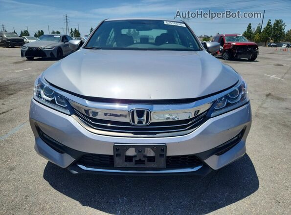 1HGCR2F57HA030248 2017 HONDA ACCORD Gray წინა ხედი