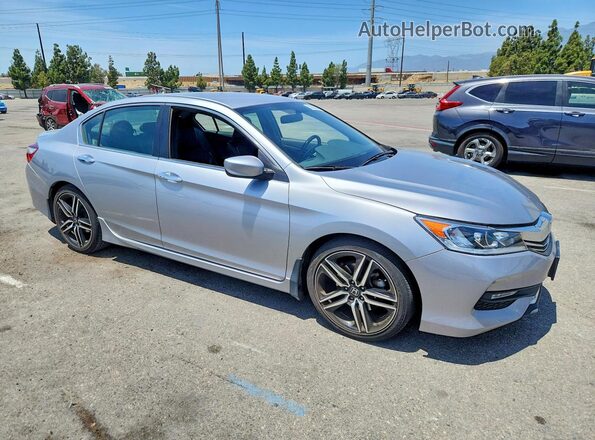 1HGCR2F57HA030248 2017 HONDA ACCORD Gray წინა მარჯვენა