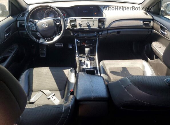 1HGCR2F57HA044103 2017 HONDA ACCORD Silver Առջևի վահանակի տեսք