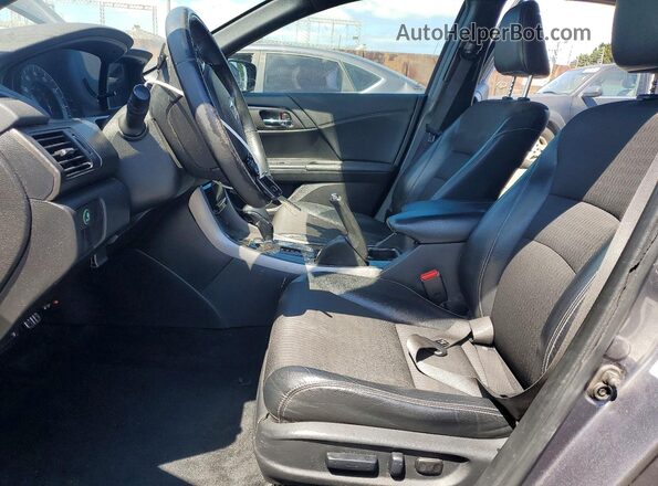 1HGCR2F57HA044103 2017 HONDA ACCORD Silver Սալոնի դիմացի տեսք