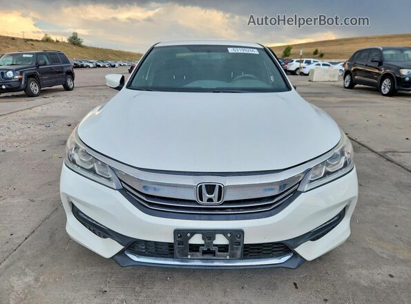 1HGCR2F57HA181266 2017 HONDA ACCORD White წინა ხედი
