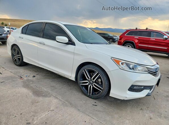 1HGCR2F57HA181266 2017 HONDA ACCORD White წინა მარჯვენა