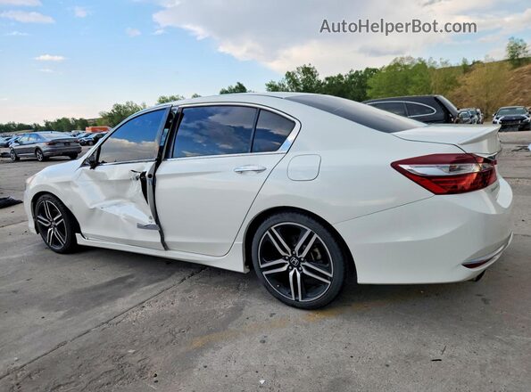 1HGCR2F57HA181266 2017 HONDA ACCORD White უკანა მარცხენა