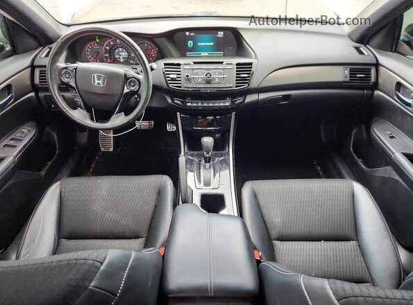 1HGCR2F57HA181266 2017 HONDA ACCORD White წინა პანელის ხედი