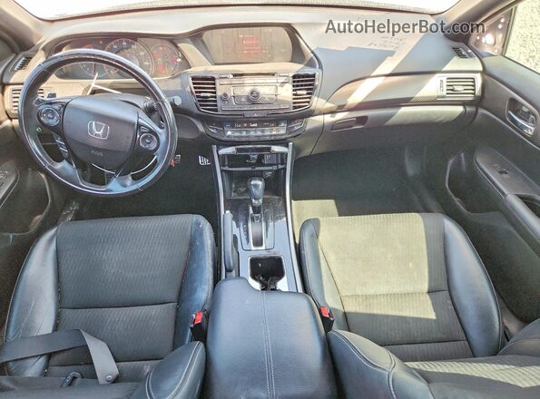 1HGCR2F57HA261702 2017 HONDA ACCORD Silver Առջևի վահանակի տեսք