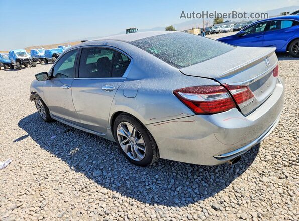 1HGCR2F57HA261702 2017 HONDA ACCORD Silver Հետևի ձախ