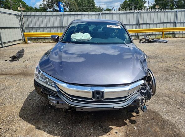 1HGCR2F57HA297681 2017 HONDA ACCORD Серый Вид спереди