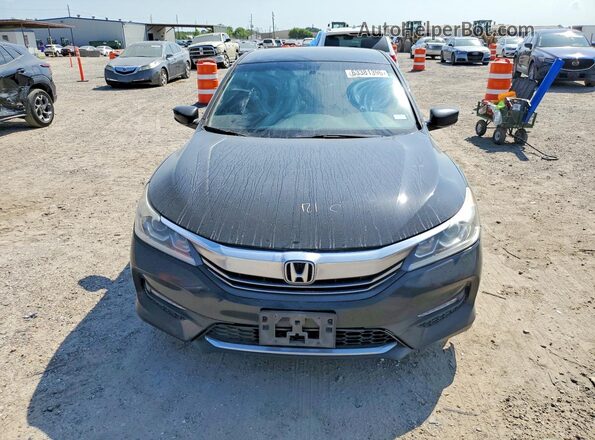 1HGCR2F58GA015482 2016 HONDA ACCORD Black Դիմացի տեսք