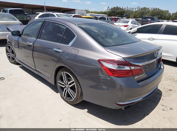 1HGCR2F58HA053604 2017 HONDA ACCORD Blue Rear left