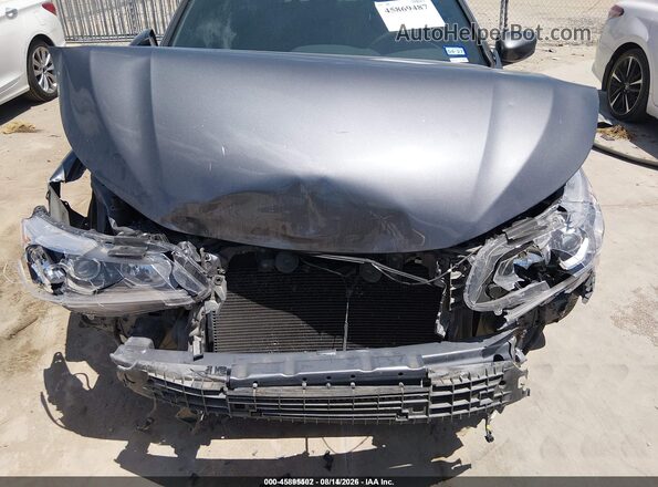 1HGCR2F58HA053604 2017 HONDA ACCORD Blue Front view