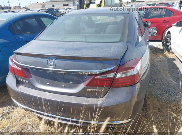 1HGCR2F58HA099658 2017 HONDA ACCORD Gray 