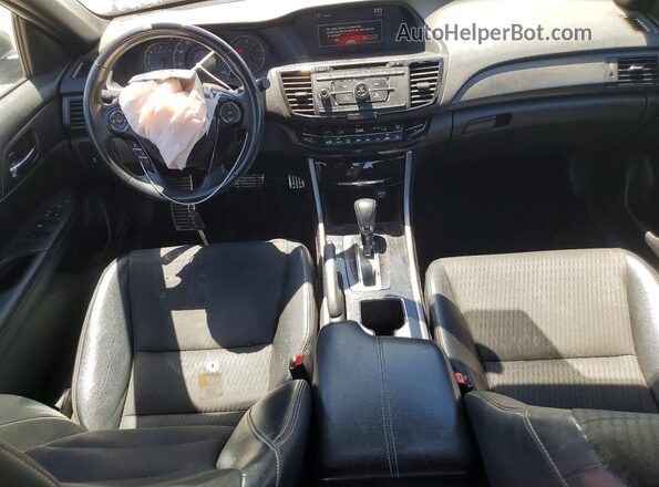 1HGCR2F58HA244102 2017 HONDA ACCORD White Вид панелі приладів