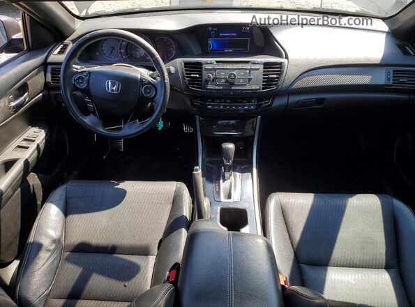 1HGCR2F59GA013238 2016 HONDA ACCORD Black Vista del salpicadero