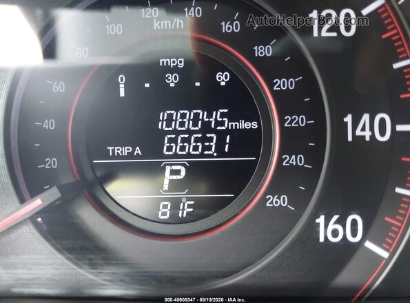 1HGCR2F59GA077389 2016 HONDA ACCORD Темно-бордовый 