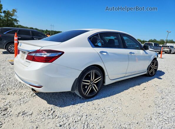 1HGCR2F59GA085878 2016 HONDA ACCORD White Trasero derecho