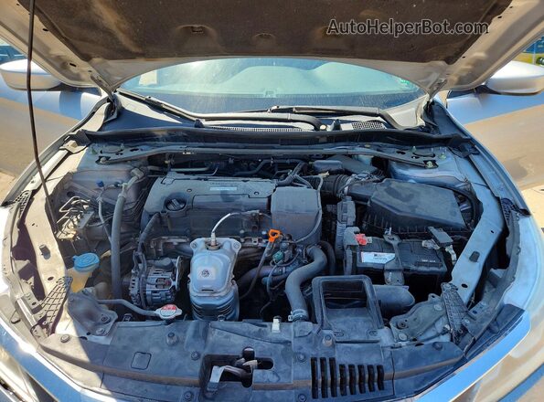 1HGCR2F59GA124291 2016 HONDA ACCORD Серебряный Вид задней части салона