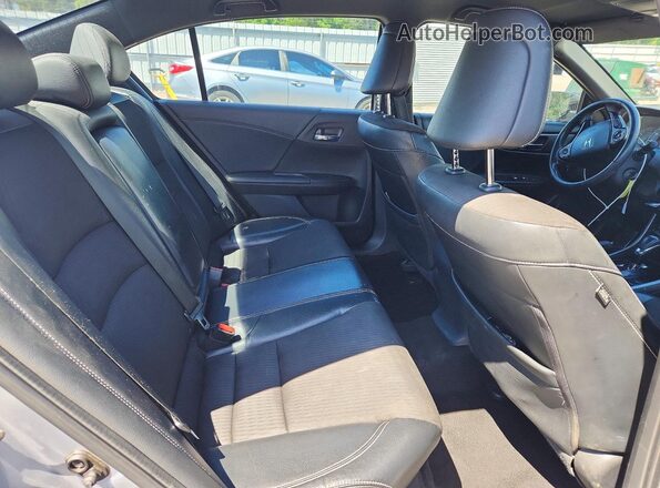 1HGCR2F59GA124291 2016 HONDA ACCORD Серебряный Вид задних сидений