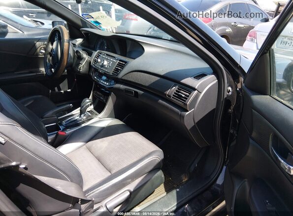 1HGCR2F59HA047133 2017 HONDA ACCORD Black Front interior view