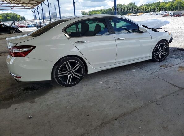 1HGCR2F59HA078852 2017 HONDA ACCORD White Tył prawy