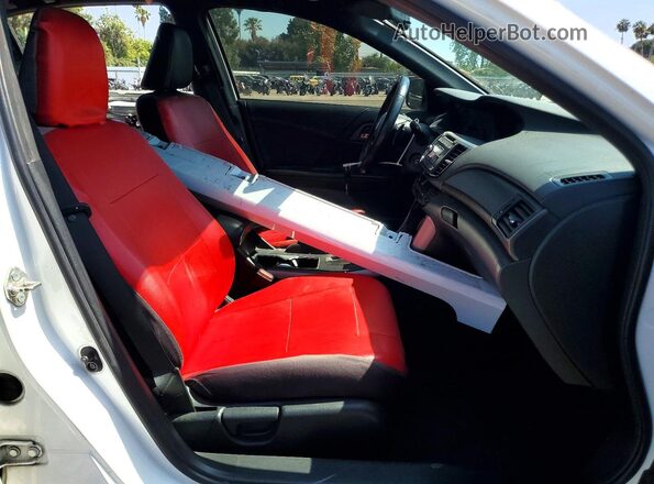 1HGCR2F59HA081900 2017 HONDA ACCORD Белый Вид салона спереди