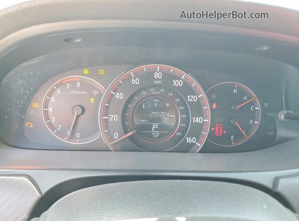1HGCR2F59HA081900 2017 HONDA ACCORD Белый Вид щитка приборов