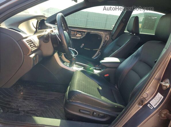 1HGCR2F59HA092539 2017 HONDA ACCORD Gray წინა სალონის ხედი