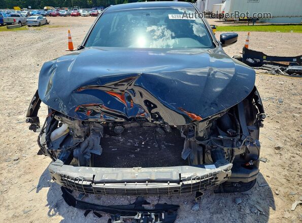 1HGCR2F59HA100784 2017 HONDA ACCORD Black Widok z przodu