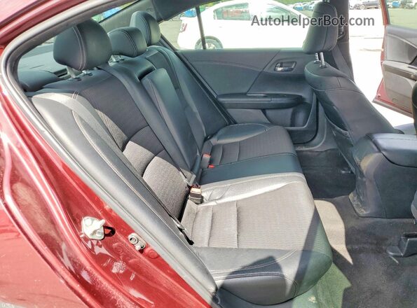 1HGCR2F59HA218057 2017 HONDA ACCORD Burgundy უკანა სავარძლების ხედი