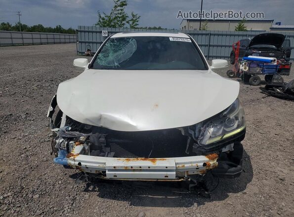 1HGCR2F59HA809795 2017 HONDA ACCORD Белый Вид спереди