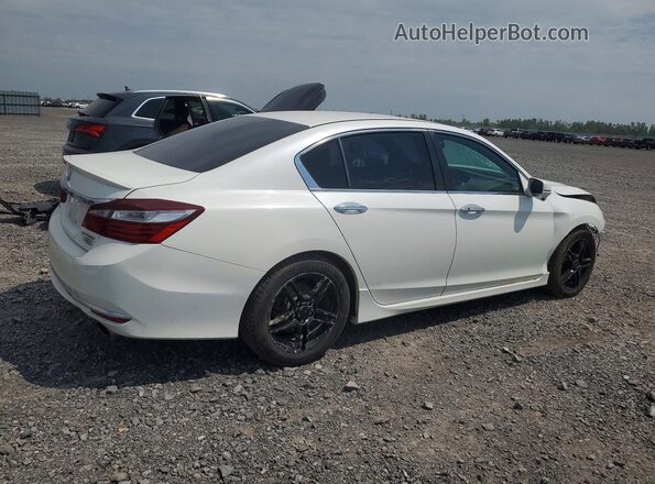 1HGCR2F59HA809795 2017 HONDA ACCORD Белый Задняя правая четверть