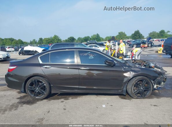 1HGCR2F5XGA177937 2016 HONDA ACCORD Brown Սալոնի 360 աստիճան տեսք