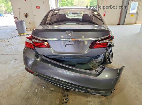1HGCR2F5XHA104066 2017 HONDA ACCORD Серый Вид сзади