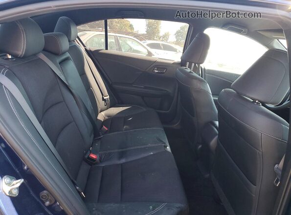 1HGCR2F5XHA128335 2017 HONDA ACCORD Blue Հետևի նստատեղերի տեսք