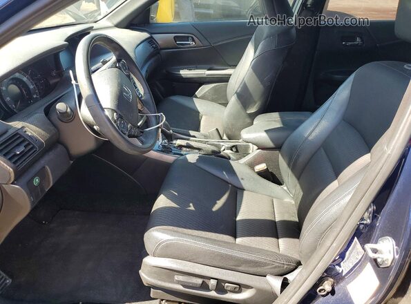 1HGCR2F5XHA128335 2017 HONDA ACCORD Blue Սալոնի դիմացի տեսք