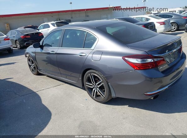 1HGCR2F5XHA233313 2017 HONDA ACCORD Gray Tył lewy