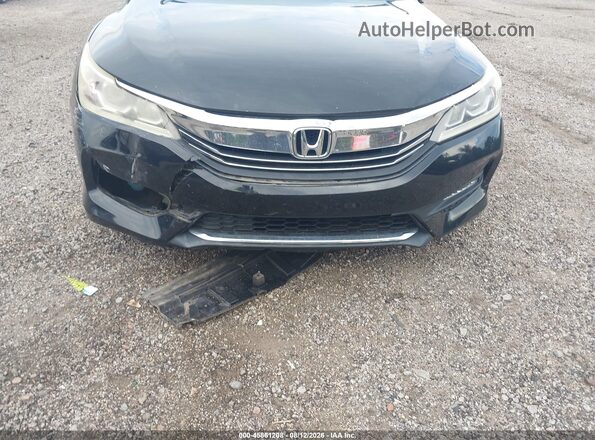 1HGCR2F5XHA259572 2017 HONDA ACCORD Black Вид спереду