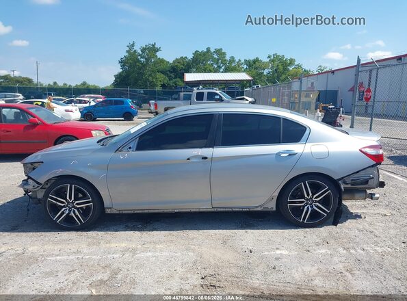 1HGCR2F60GA024699 2016 HONDA ACCORD Silver Vista interior de 360 grados