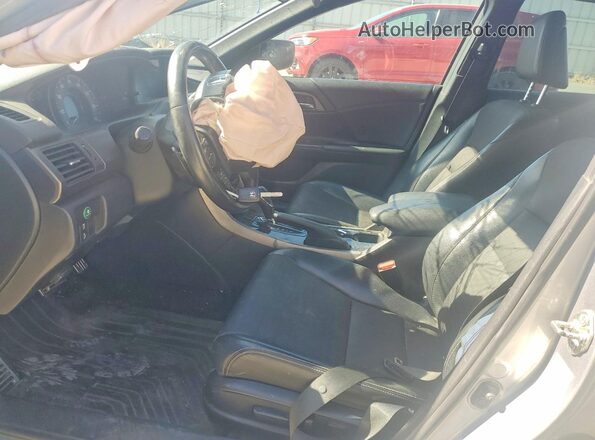 1HGCR2F60GA158984 2016 HONDA ACCORD Серебряный Вид салона спереди